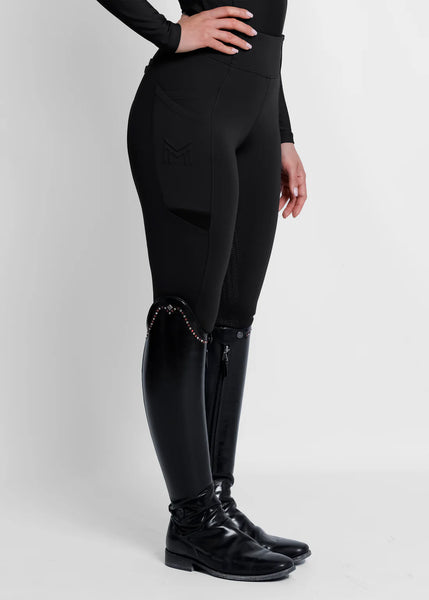 Fullgrip Reitleggins Tech Black