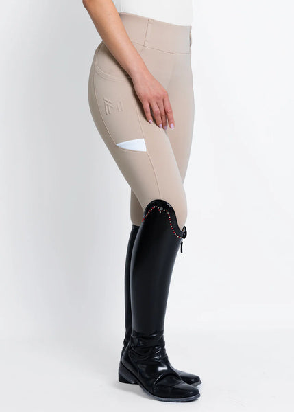 Fullgrip Reitleggins Tech Beige